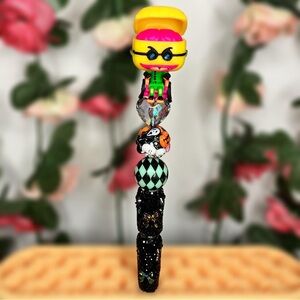 Dr Finkelstein Repurposed Mini Funko Beaded Rhinestone Pen